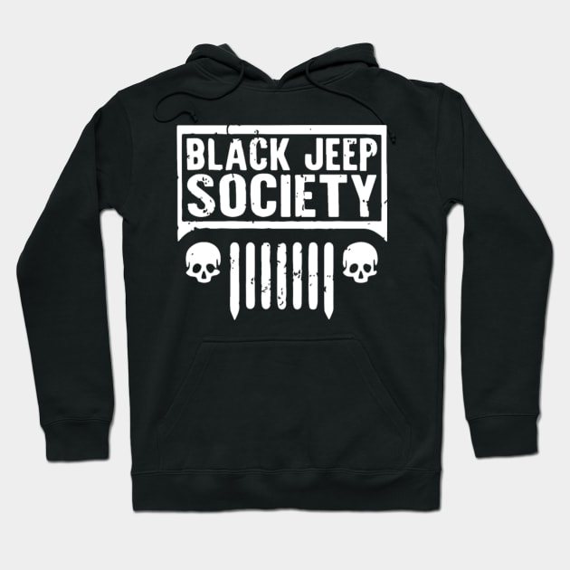 black jeep society jeep Hoodie by dieukieu81